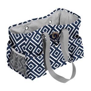 Logo Brands Unisex-Adult Jr Caddy Backpack Tote, Blue, NWT